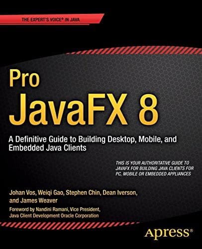 Tapa de Pro JavaFX 8: A Definitive Guide to Building Desktop, Mobile, and Embedded Java Clients