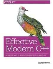 Tapa de Effective Modern C++: 42 Specific Ways to Improve Your Use of C++11 and C++14