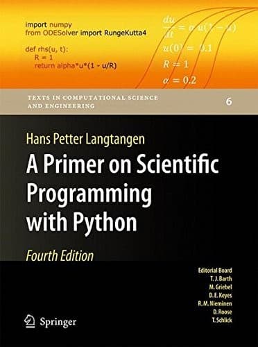 Tapa de A Primer on Scientific Programming with Python (Texts in Computational Science and Engineering)