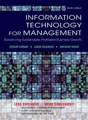 Tapa de Information Technology for Management: Advancing Sustainable, Profitable Business Growth