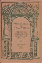 Tapa de Social dimensions in medieval and Renaissance studies