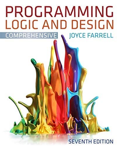 Tapa de Programming Logic and Design, Comprehensive