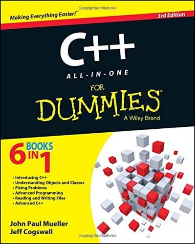 Tapa de C++ All-in-One For Dummies