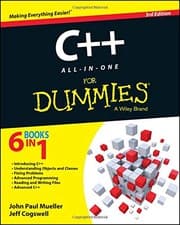 Tapa de C++ All-in-One For Dummies