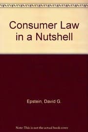 Tapa de Consumer law in a nutshell