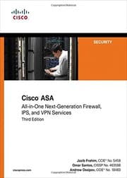 Tapa de Cisco ASA: All-in-one Next-Generation Firewall, IPS, and VPN Services (3rd Edition)