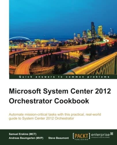Tapa de Microsoft System Center 2012 Orchestrator Cookbook