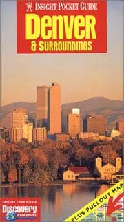 Tapa de Insight Pocket Guide with map Denver (Insight Guides)