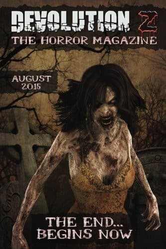 Tapa de Devolution Z: The Horror Magazine August 2015 (Volume 1)