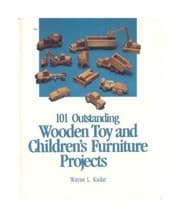 Tapa de 101 outstanding wooden toy and children's furniture projects