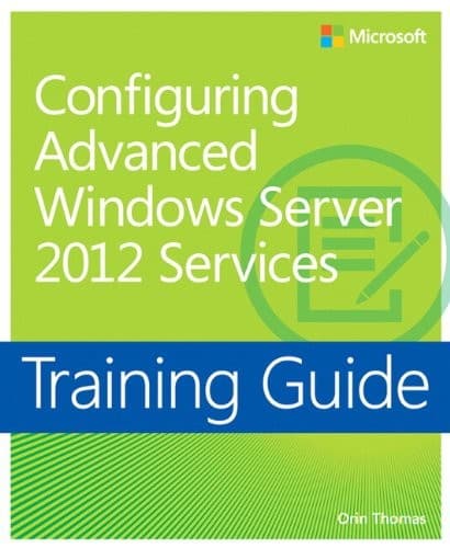Tapa de Training Guide: Configuring Advanced Windows Server 2012 Services (Microsoft Press Training Guide)