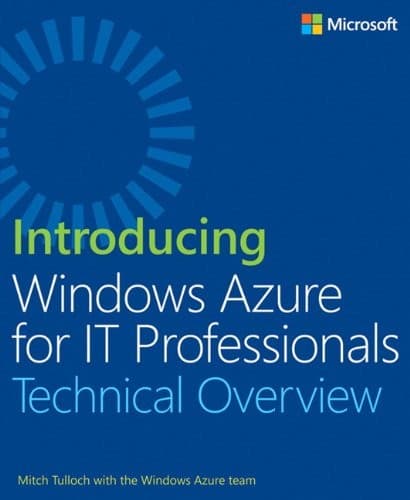 Tapa de Introducing Windows Azure for IT Professionals