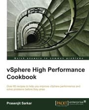 Tapa de vSphere High Performance Cookbook