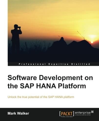 Tapa de Software Development on the SAP HANA Platform