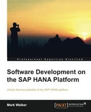 Tapa de Software Development on the SAP HANA Platform