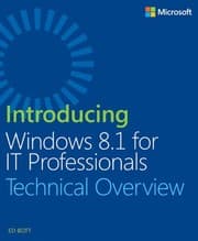 Tapa de Introducing Windows 8.1 for IT Professionals