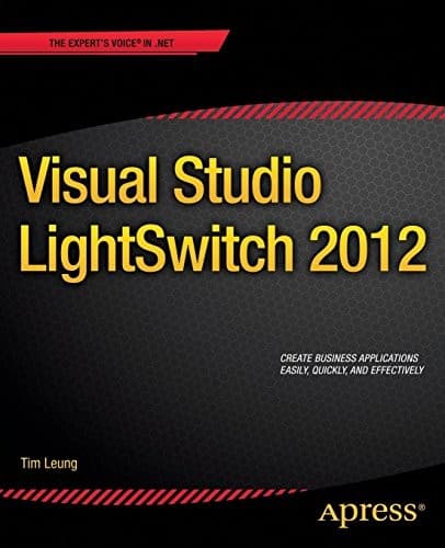 Tapa de Visual Studio Lightswitch 2012