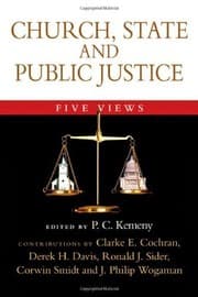 Tapa de Church, State and Public Justice: Five Views (Spectrum  Multiview Book Series)
