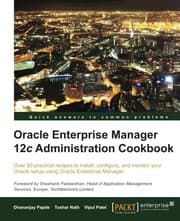 Tapa de Oracle Enterprise Manager 12c Administration Cookbook
