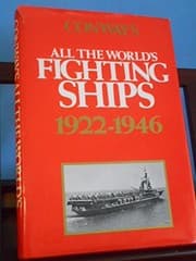 Tapa de Conway's all the world's fighting ships, 1922-1946