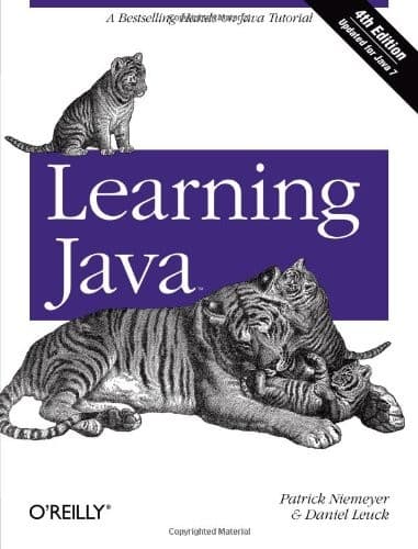 Tapa de Learning Java: A Bestselling Hands-On Java Tutorial