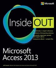 Tapa de Microsoft Access 2013 Inside Out