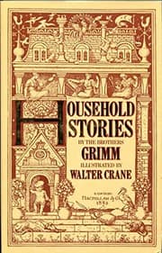 Tapa de Grimm's Household Stories (Facsimile Classics Series) (English and German Edition)