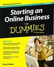 Tapa de Starting an Online Business For Dummies
