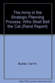 Tapa de The Army in the strategic planning process