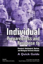 Tapa de Individual Preparedness and Response to Chemical, Radiological, Nuclear, and Biological Terrorist Attacks: A Quick Guide