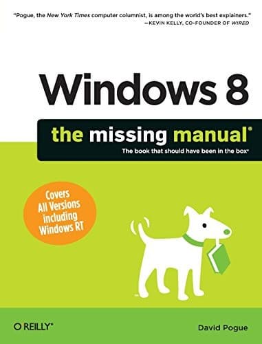 Tapa de Windows 8: The Missing Manual (Missing Manuals)