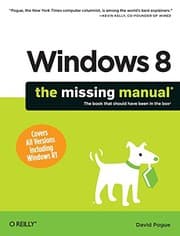 Tapa de Windows 8: The Missing Manual (Missing Manuals)