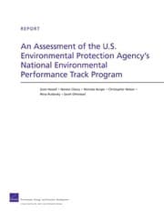 Tapa de An Assessment of the U.S. Environmental Protection Agency's National Environmental Performance Track Program