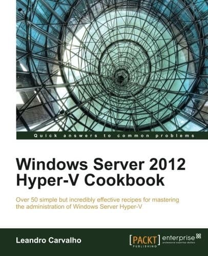 Tapa de Windows Server 2012 Hyper-V Cookbook
