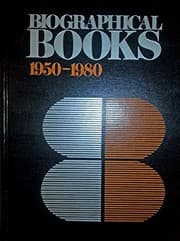 Tapa de Biographical books, 1950-1980