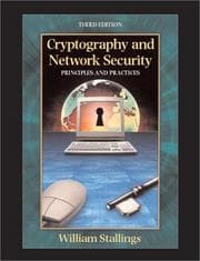 Tapa de Cryptography and network security