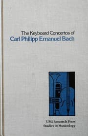 Tapa de The keyboard concertos of Carl Philipp Emanuel Bach