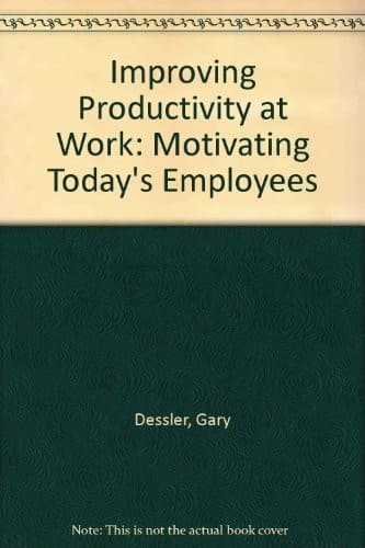 Tapa de Improving productivity at work