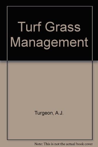 Tapa de Turfgrass management
