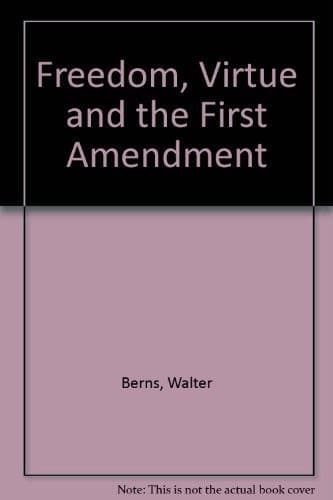 Tapa de Freedom, virtue & the first amendment