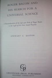 Tapa de Roger Bacon and his search for a universal science