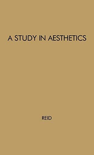 Tapa de A study in aesthetics. --