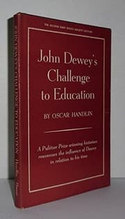 Tapa de John Dewey's challenge to education