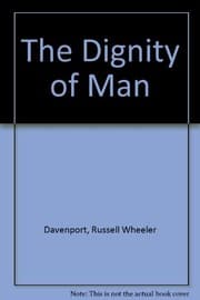Tapa de The dignity of man