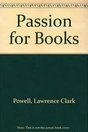 Tapa de A passion for books