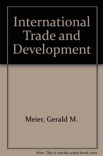 Tapa de International trade and development