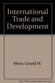 Tapa de International trade and development