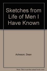 Tapa de Sketches from life of men I have known