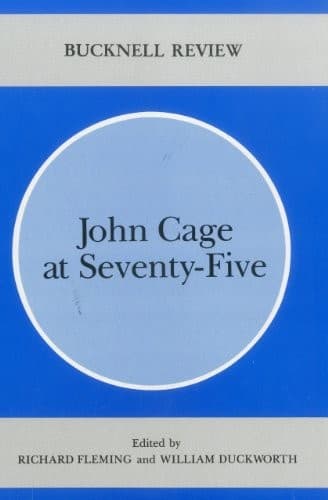 Tapa de John Cage at seventy-five