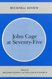 Tapa de John Cage at seventy-five